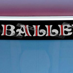 "CABALLERO" Windshield Banner Logo