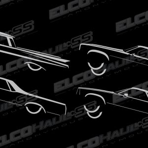 "ELCO 3-Wheelin'" Silhouettes Decals
