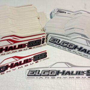 ELCOHaulicSS Anonymous Silhouette Logo (Printed Decal)