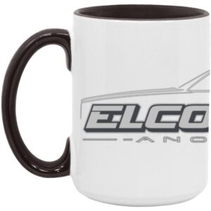 ELCOHaulicSS Black & White 15oz. Accent Mug