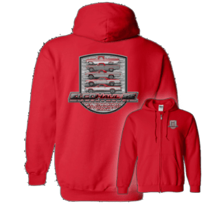 Club Zip Up Hooded Sweatshirt