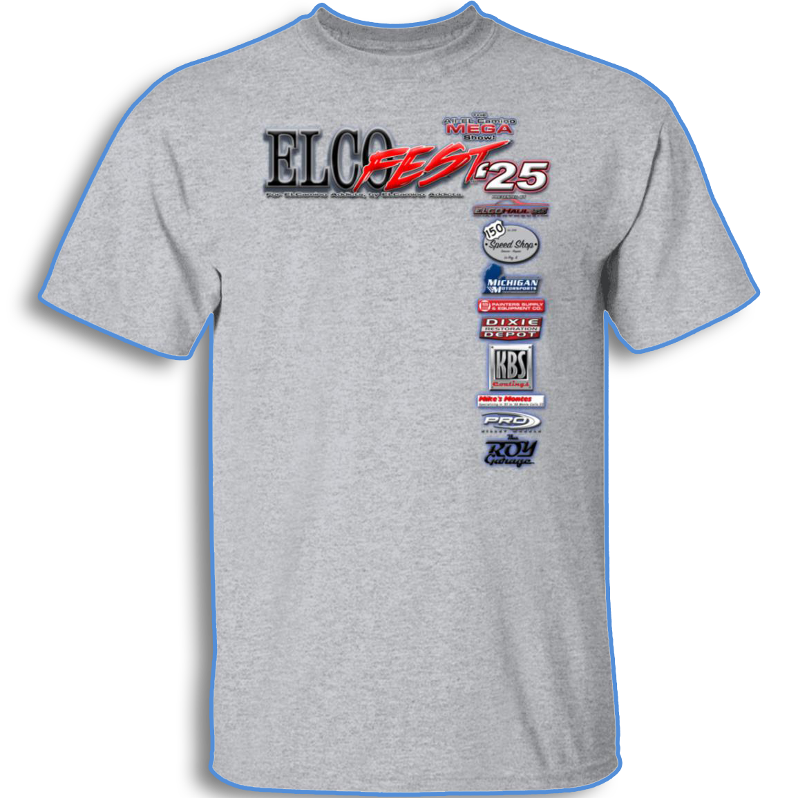 ELCOFest 25 Event Shirt (2-Sided) - Image 2