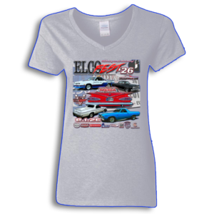 ELCOFest 26 Ladies' 5.3 oz. V-Neck T-Shirt