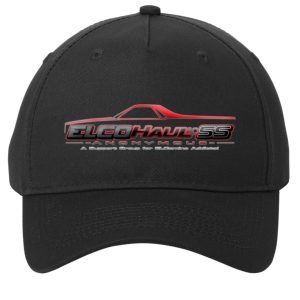 EA CP86 Port & Co 5-Panel Twill Cap - Red Logo