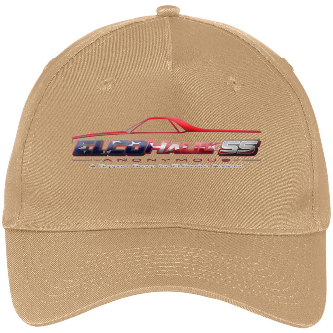EA Port & Co 5-Panel Twill Cap EA - AM Flag - Image 3