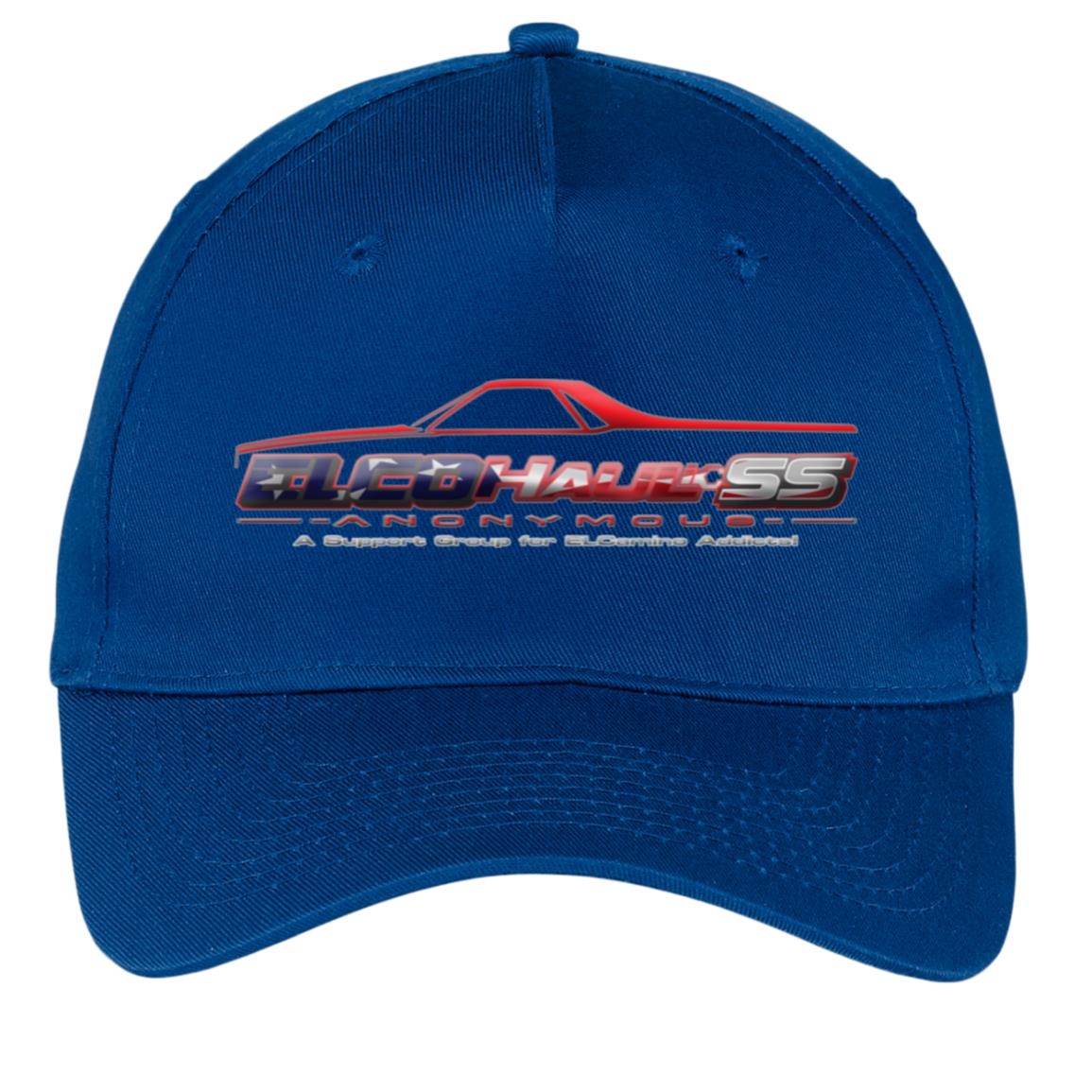 EA Port & Co 5-Panel Twill Cap EA - AM Flag - Image 5